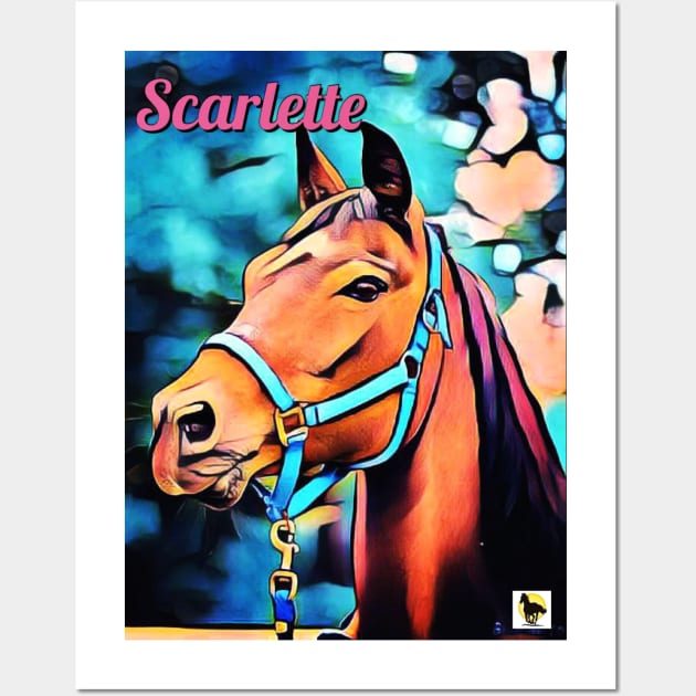 Scarlette Wall Art by SunshineHorses